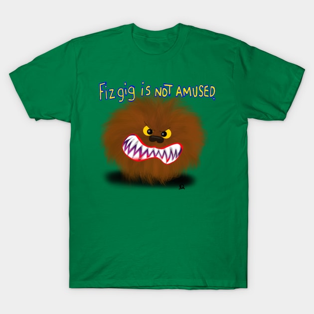 fizgig is not amused T-Shirt by wolfmanjaq